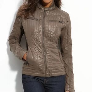 North face women's "arel" motorcycle jacket Size M